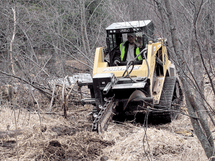 ECS has the right equipment for you erosion control project